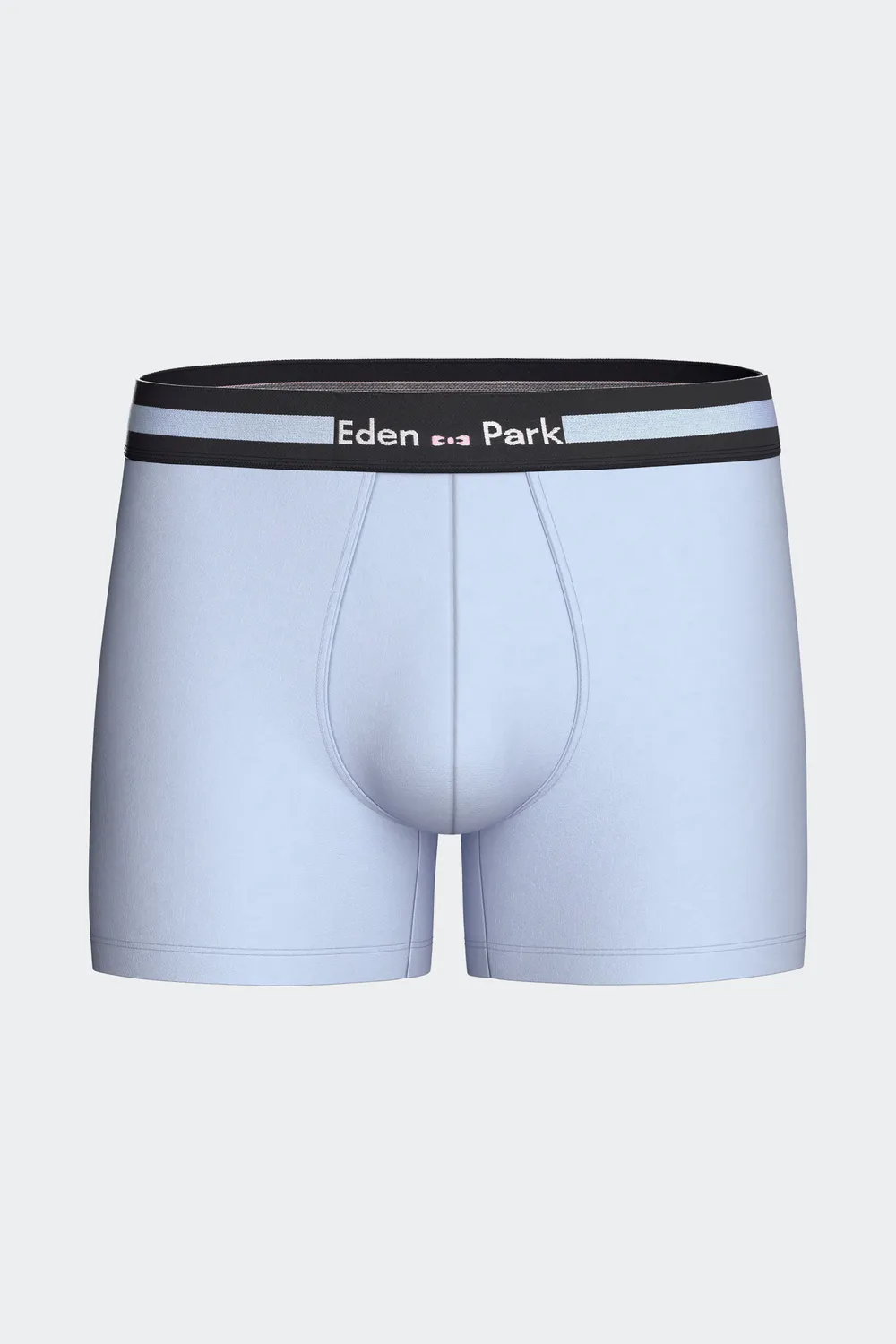 Eden Park lot 2 boxers coton stretch marine ciel