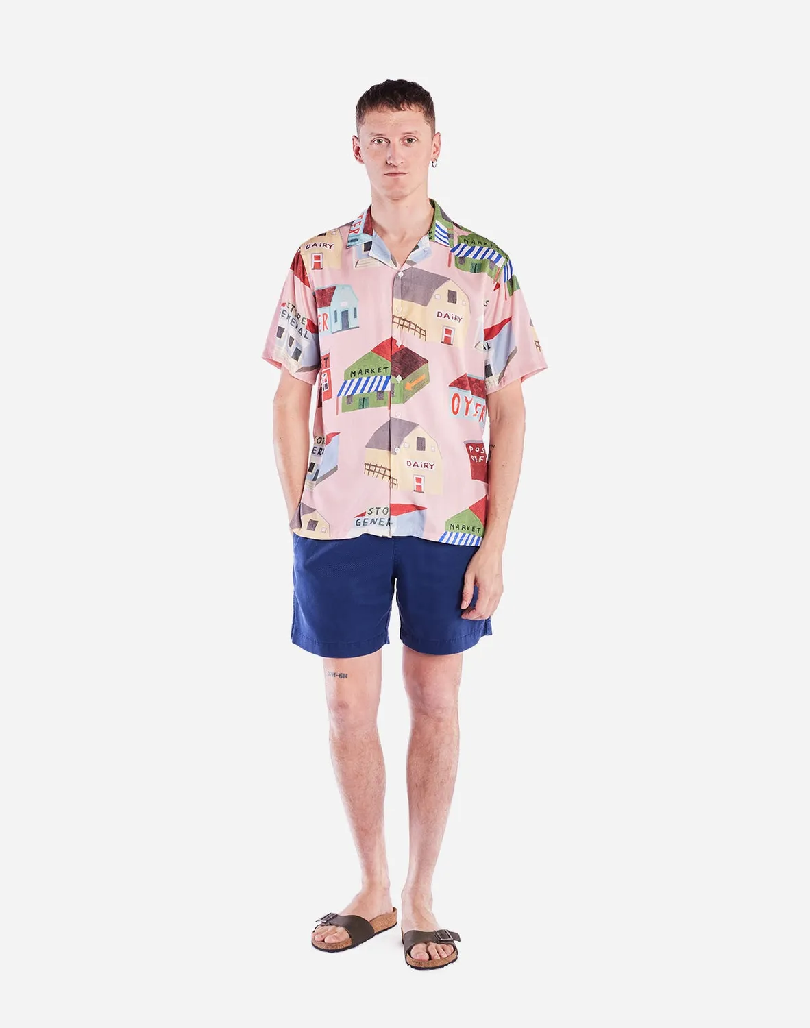 OLOW Aloha Stores chemisette multicolore tencel