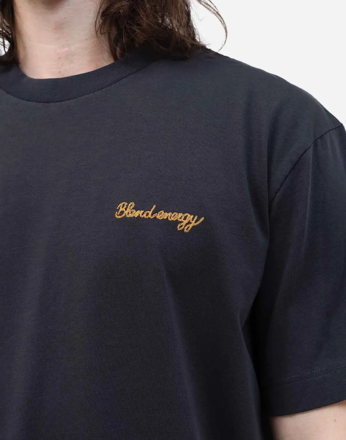 OLOW City t-shirt homme noir carbone coton bio