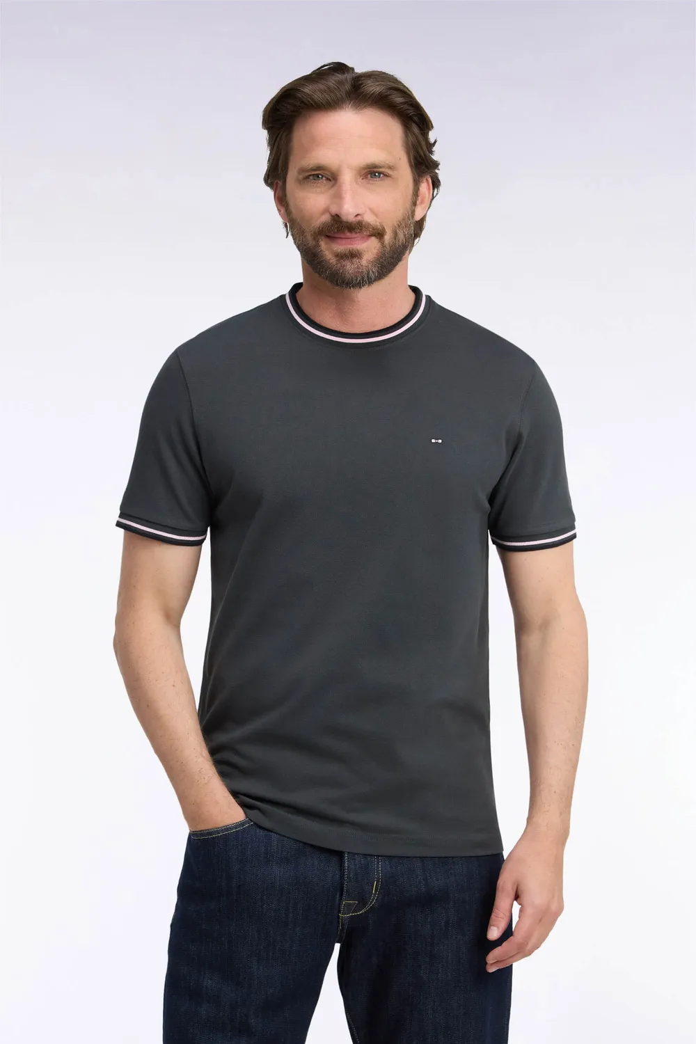 Eden Park Legend Rugby H26MAITC0013 t-shirt kaki coton