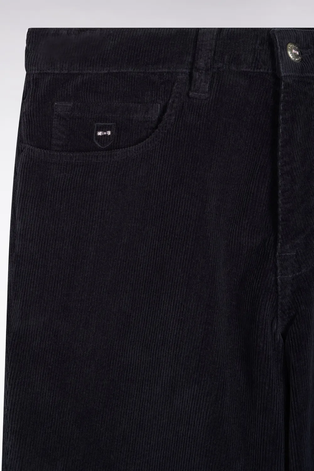 Eden Park Legend Rugby pantalon velours marine 5 poches droit