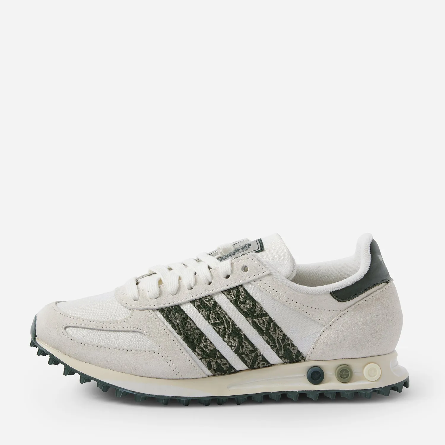 Labrum x adidas baskets LA Trainer blanc vert pointure UK