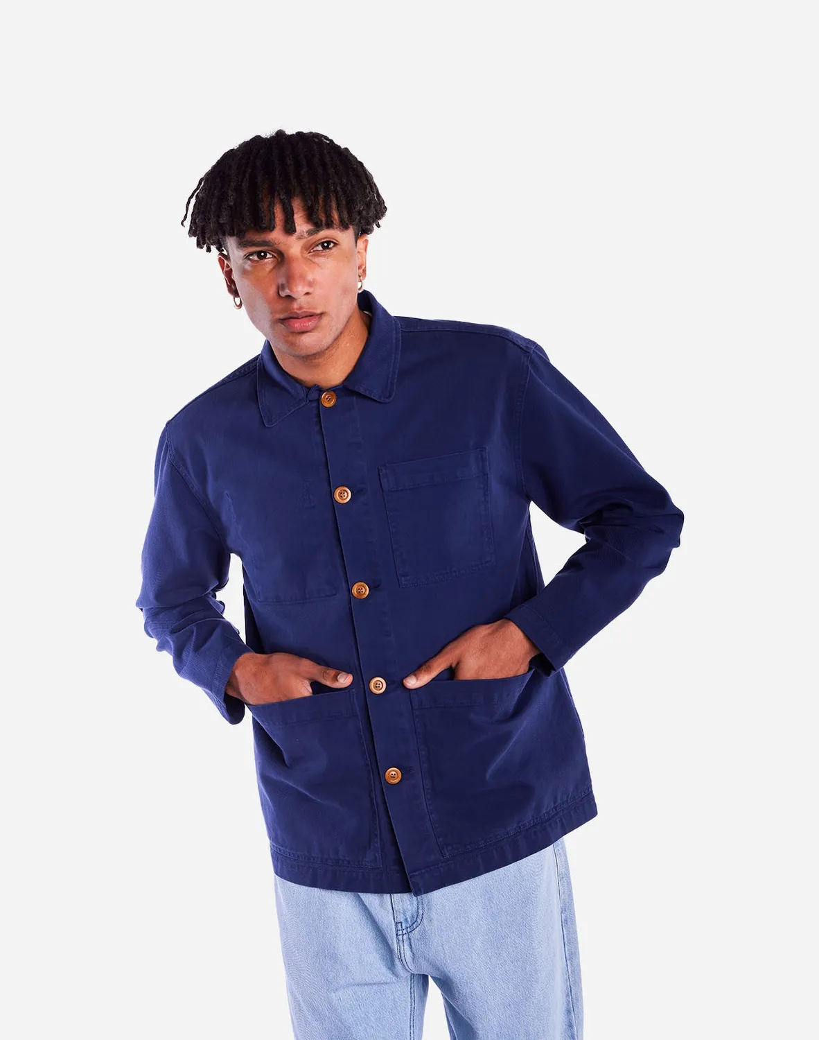 OLOW Chucalescu veste artisan outremer poches