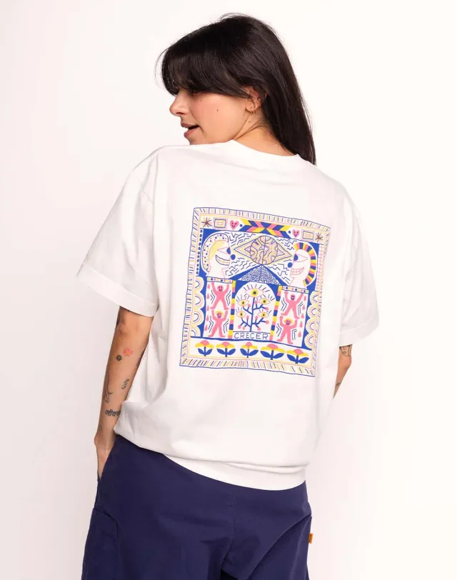 OLOW Evolve t-shirt écru coton bio