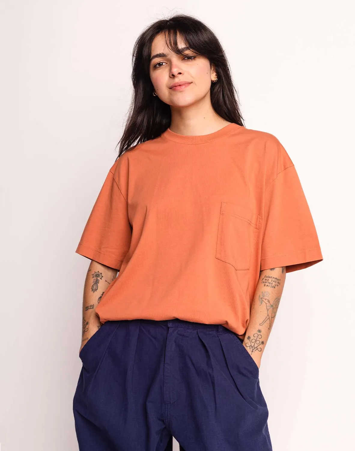 OLOW Point Break t-shirt homme mandarine coton bio