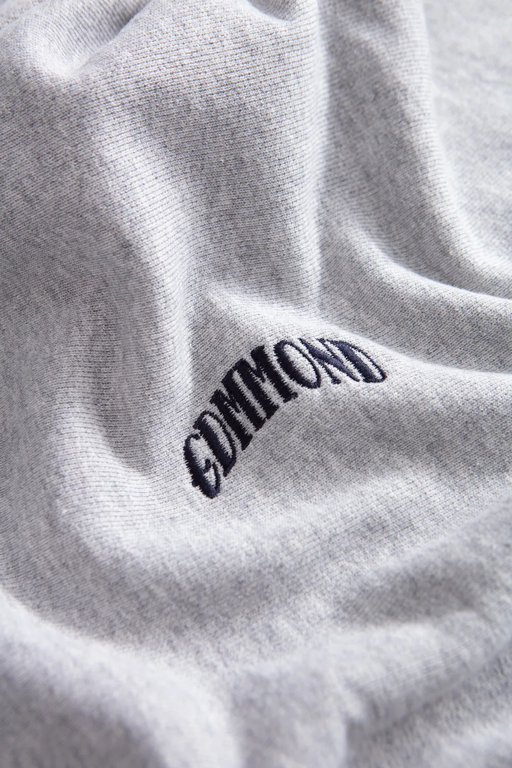 Edmmond Studios Core Logo hoodie gris clair coton