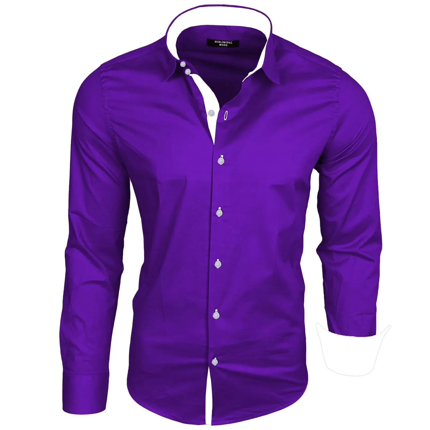 Subliminal Mode S500 chemise homme coupe ajustée