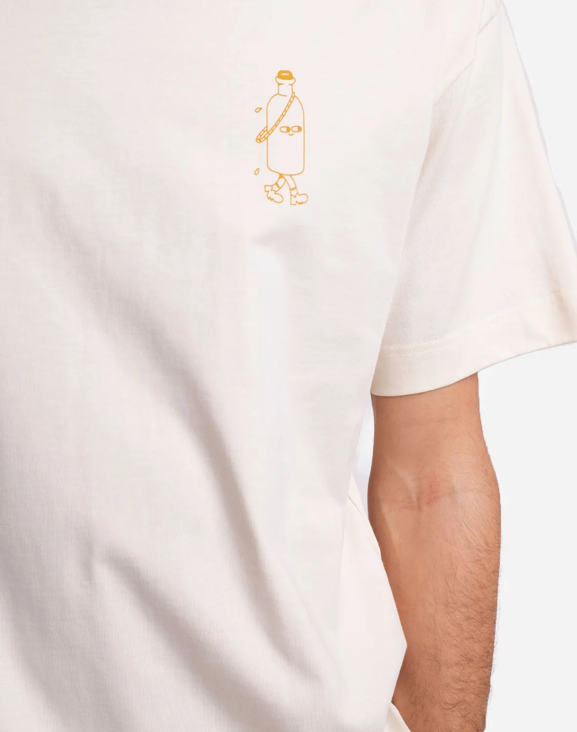 OLOW Hiking Trip t-shirt ivoire ample