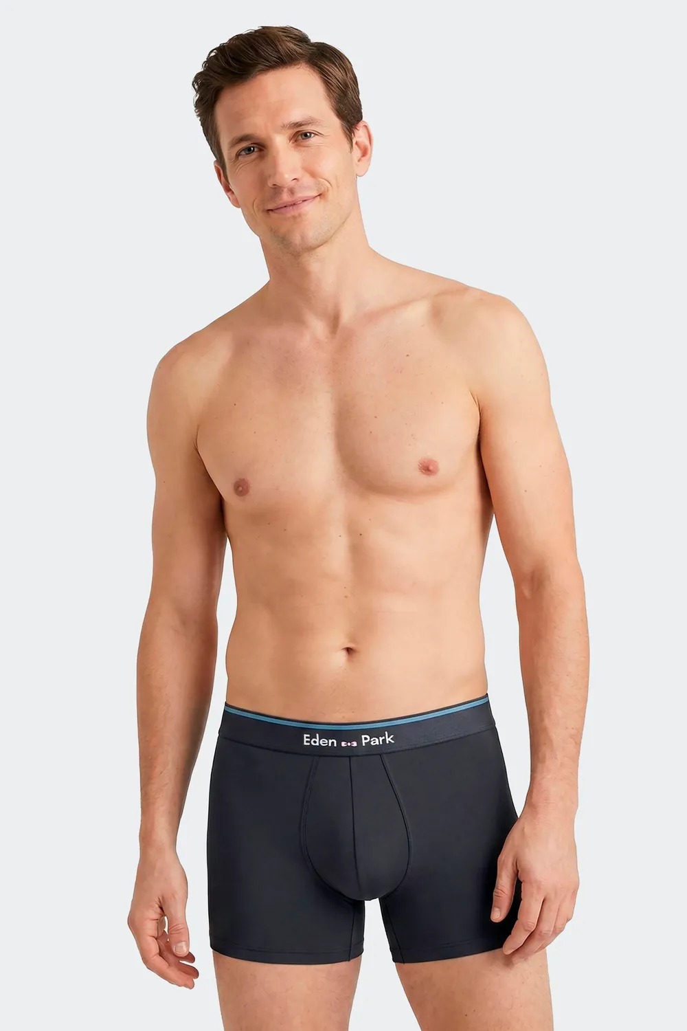 Eden Park H26SVEPK0012 Lot 2 Boxers Coton Marine Rayé