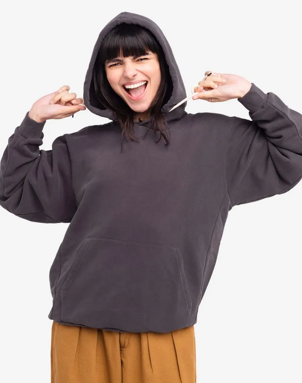OLOW Pomba sweat à capuche noir carbone