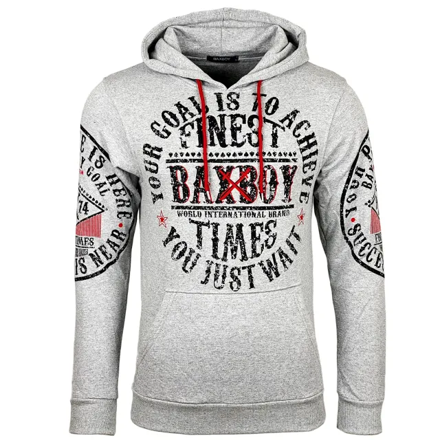 Subliminal Mode BX-950 sweat capuche Gris Clair