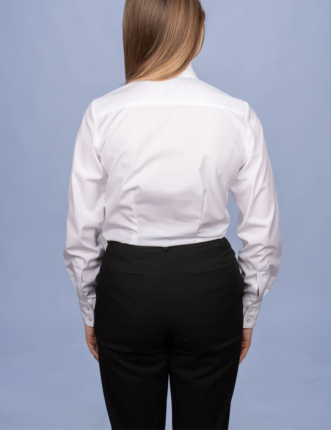 La Chemise Française Popeline Blanche chemisier femme col français
