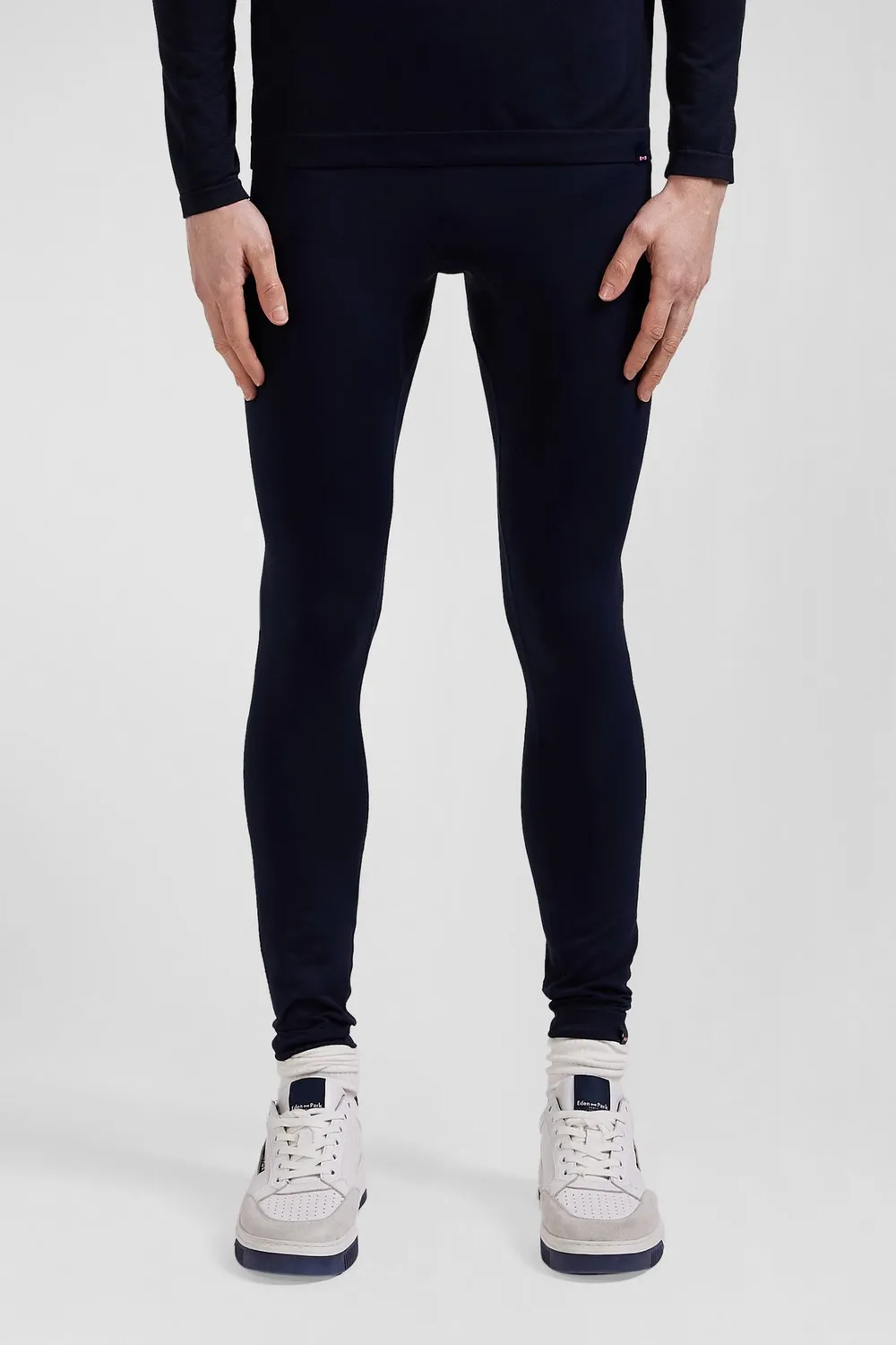 Eden Park jogging homme stretch bleu marine coupe slim