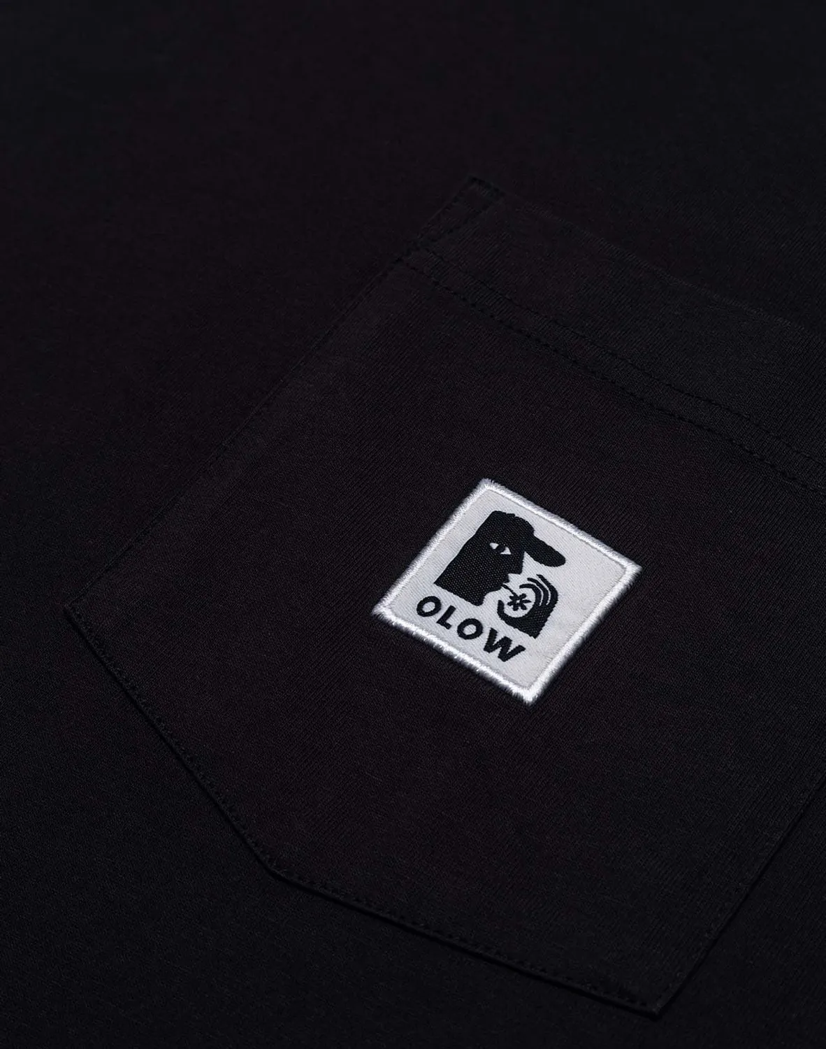 OLOW Japo t-shirt ample noir carbone coton bio