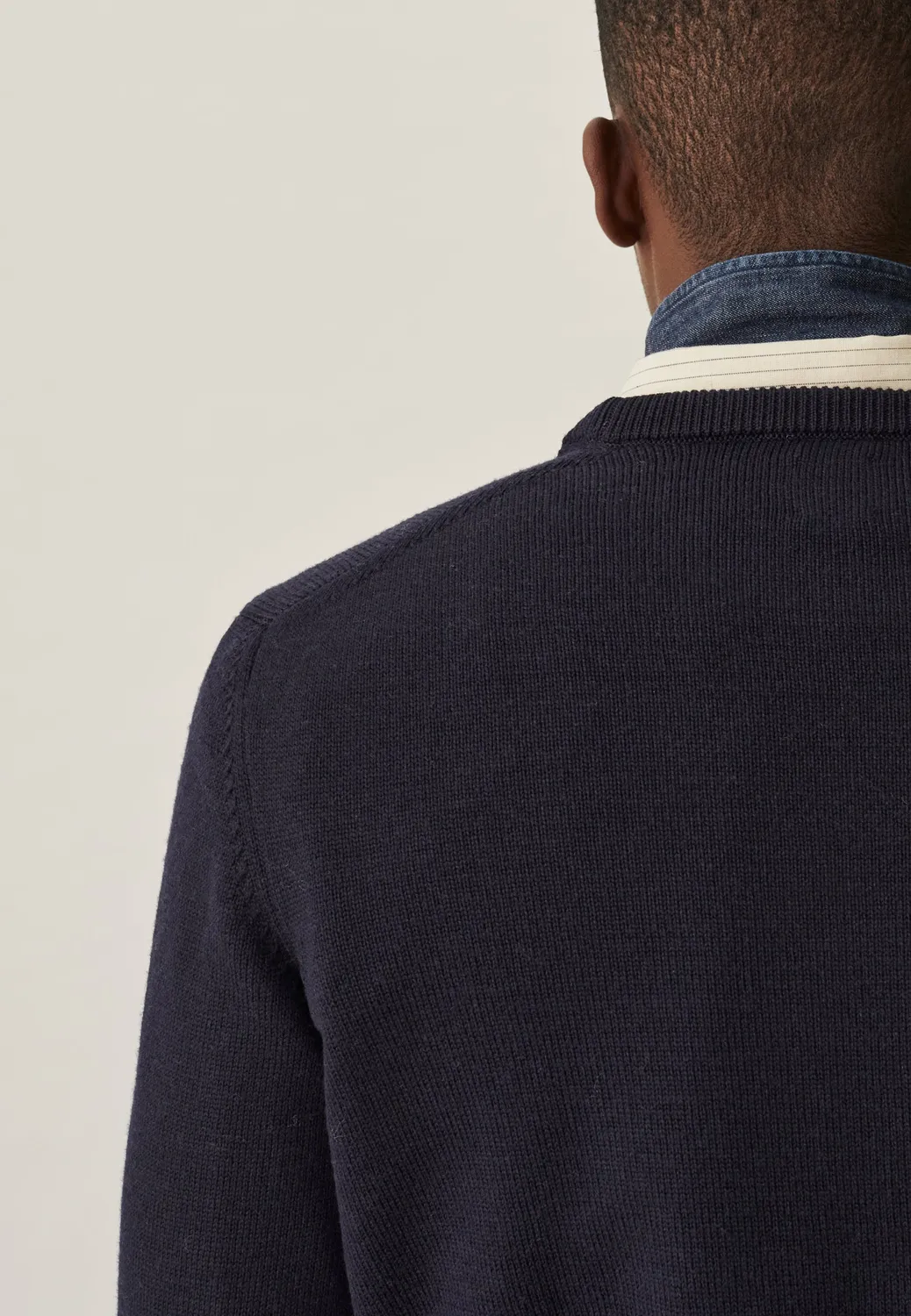 Loom pull épais laine mérinos hiver