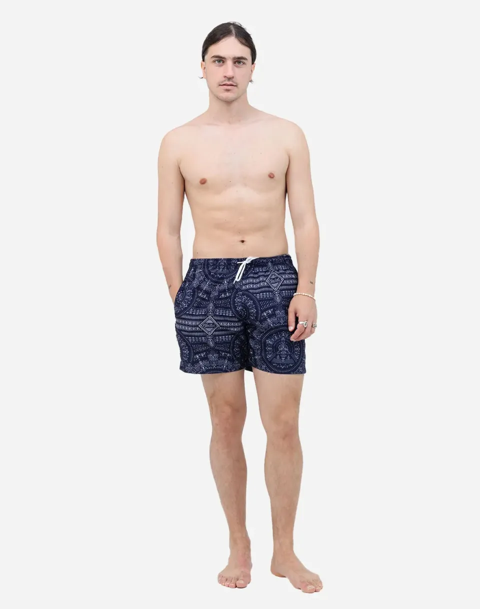 OLOW Kendari short de bain bleu nuit recyclé