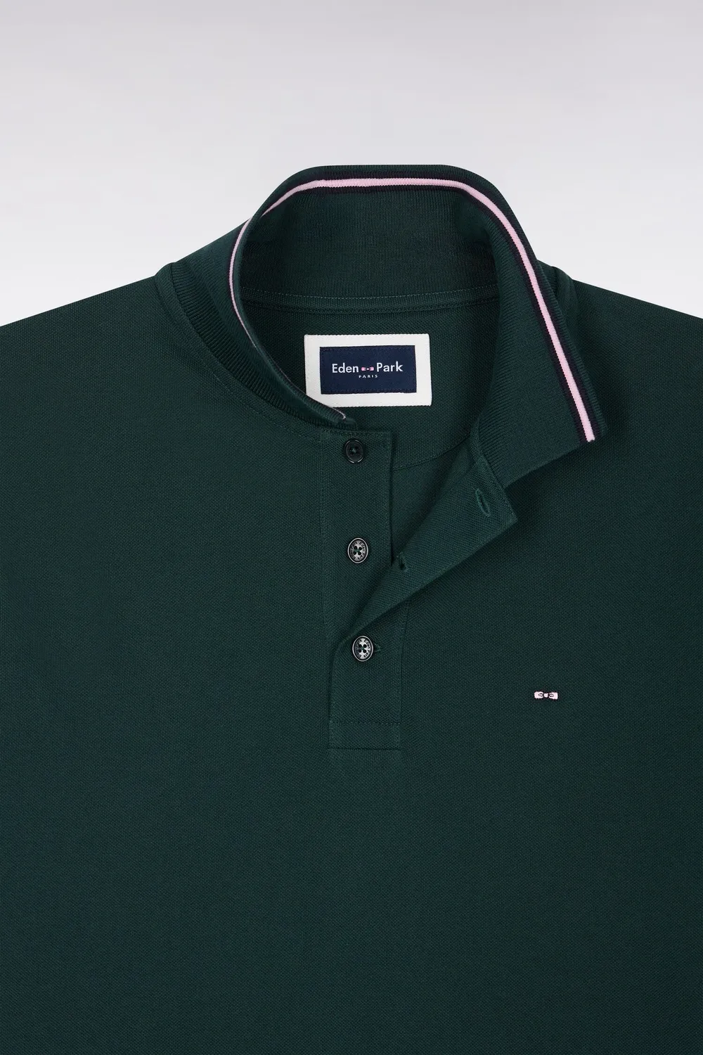 Eden Park Legend Rugby polo piqué vert foncé