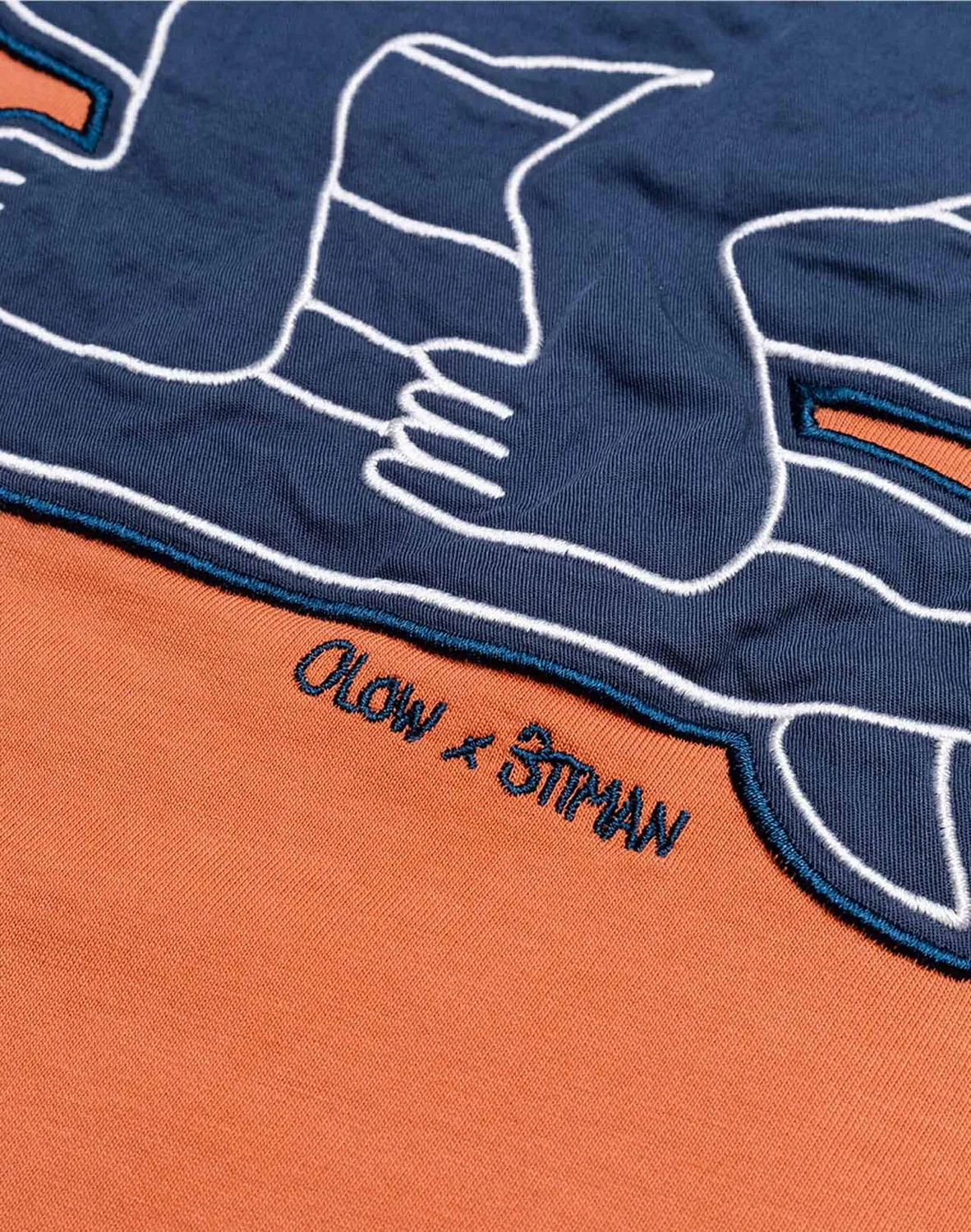 OLOW Point Break t-shirt homme mandarine coton bio