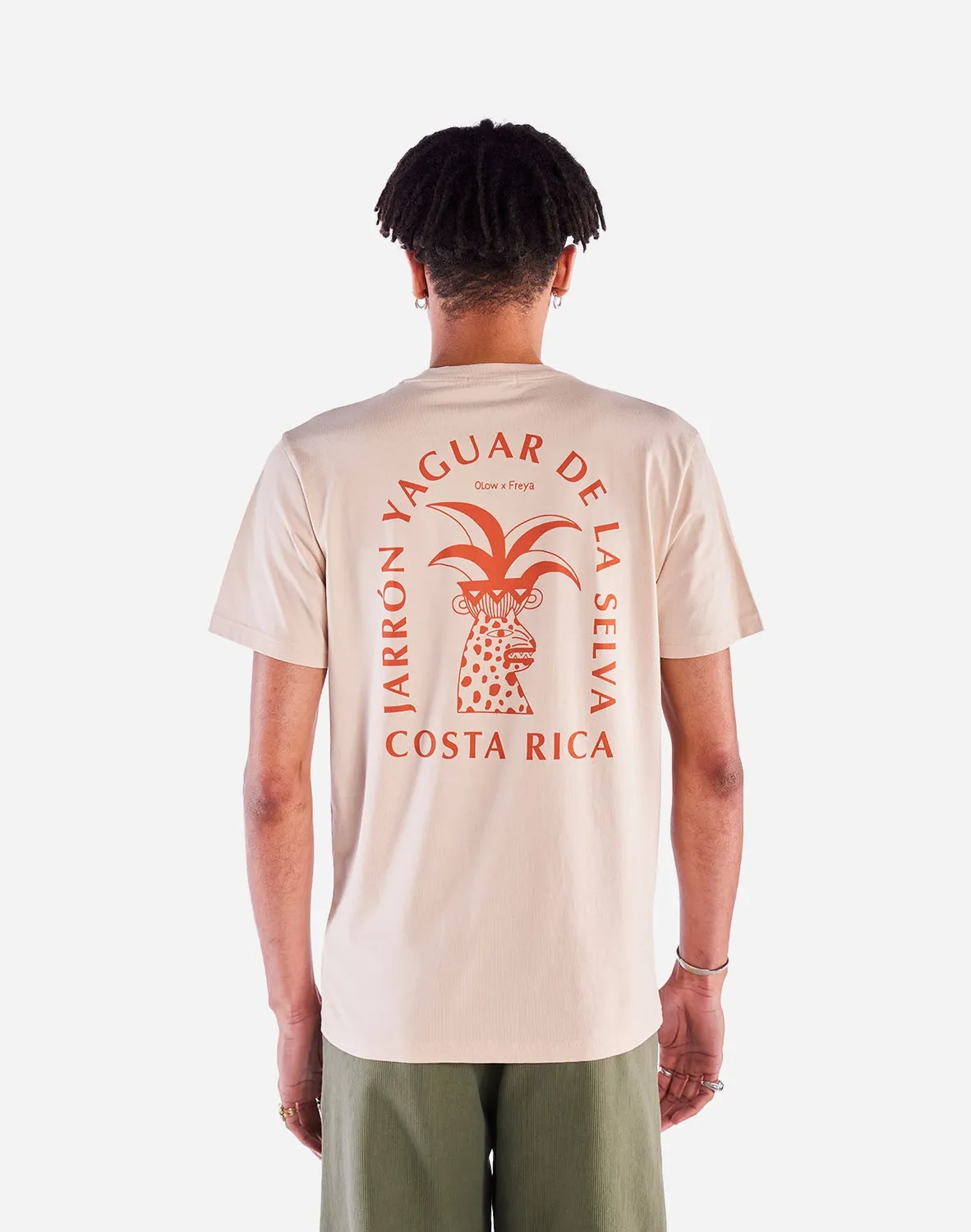 OLOW Yaguar t-shirt crème coton homme