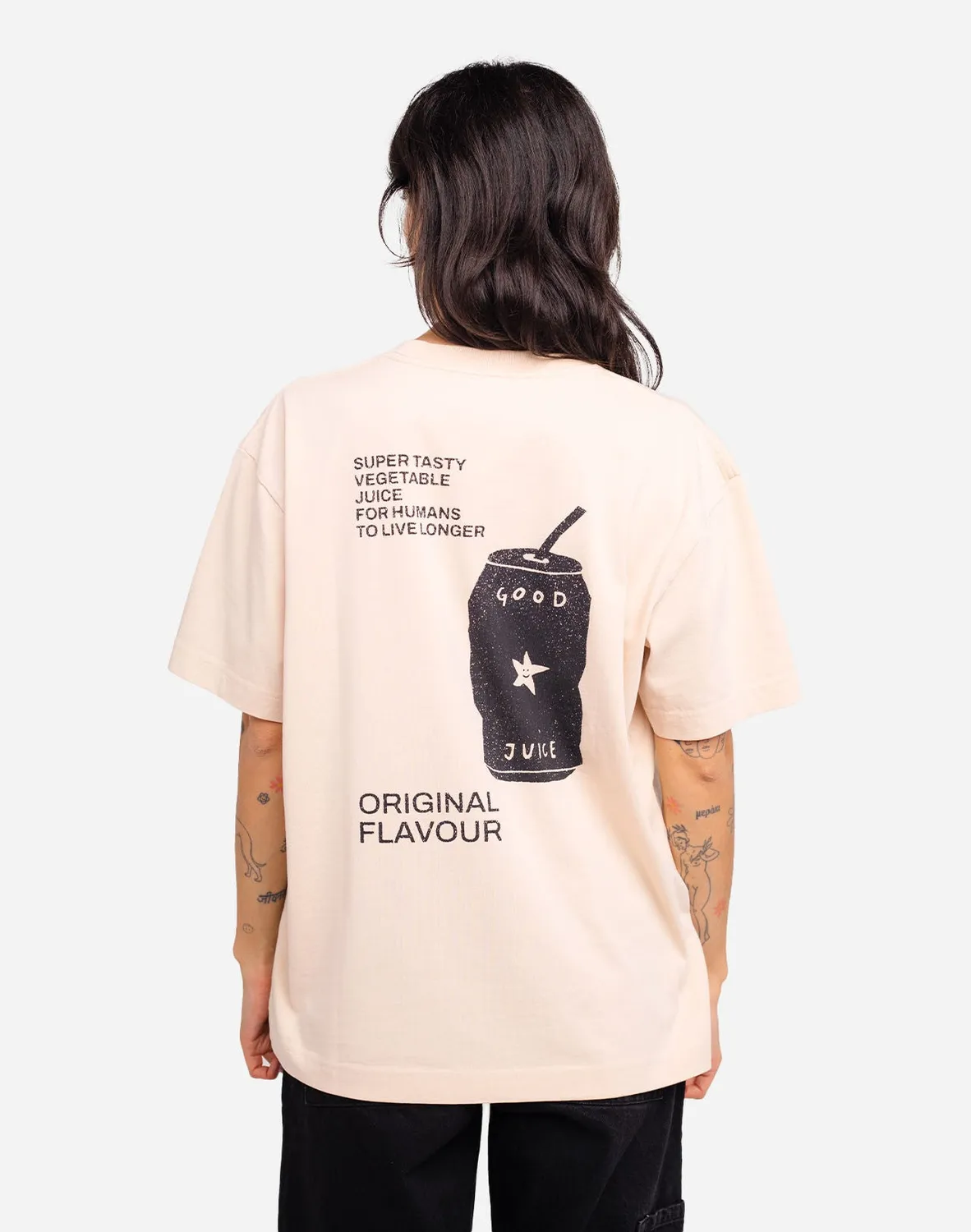 OLOW Flavour t-shirt ample crème coton bio 200g