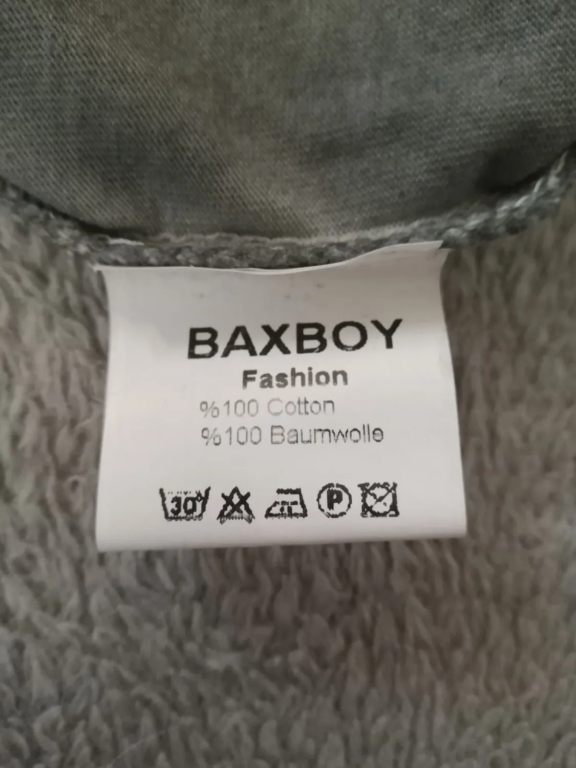 Subliminal Mode BX147 t-shirt homme gris clair S coton