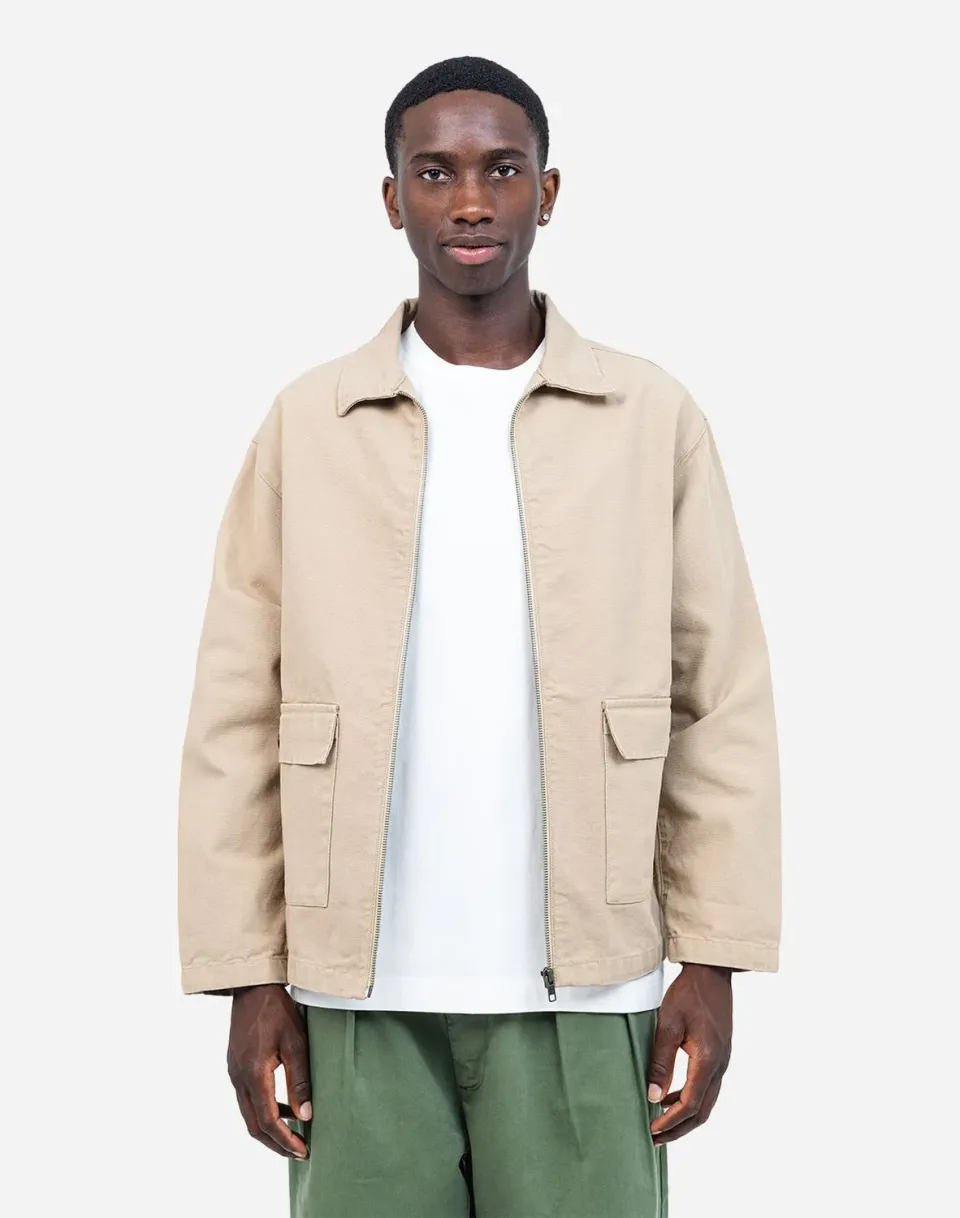 OLOW Barry Dreamers veste homme sable coton bio