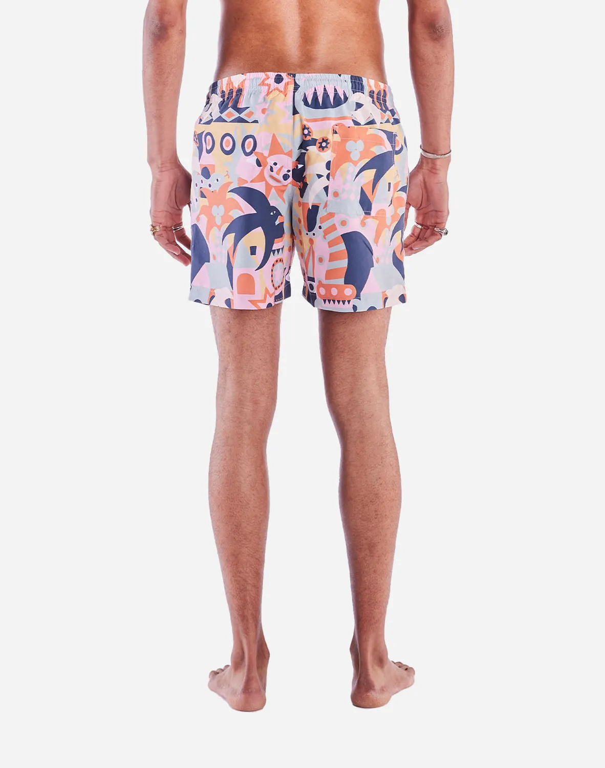 Olow Guanacaste short de bain multicolore recyclé