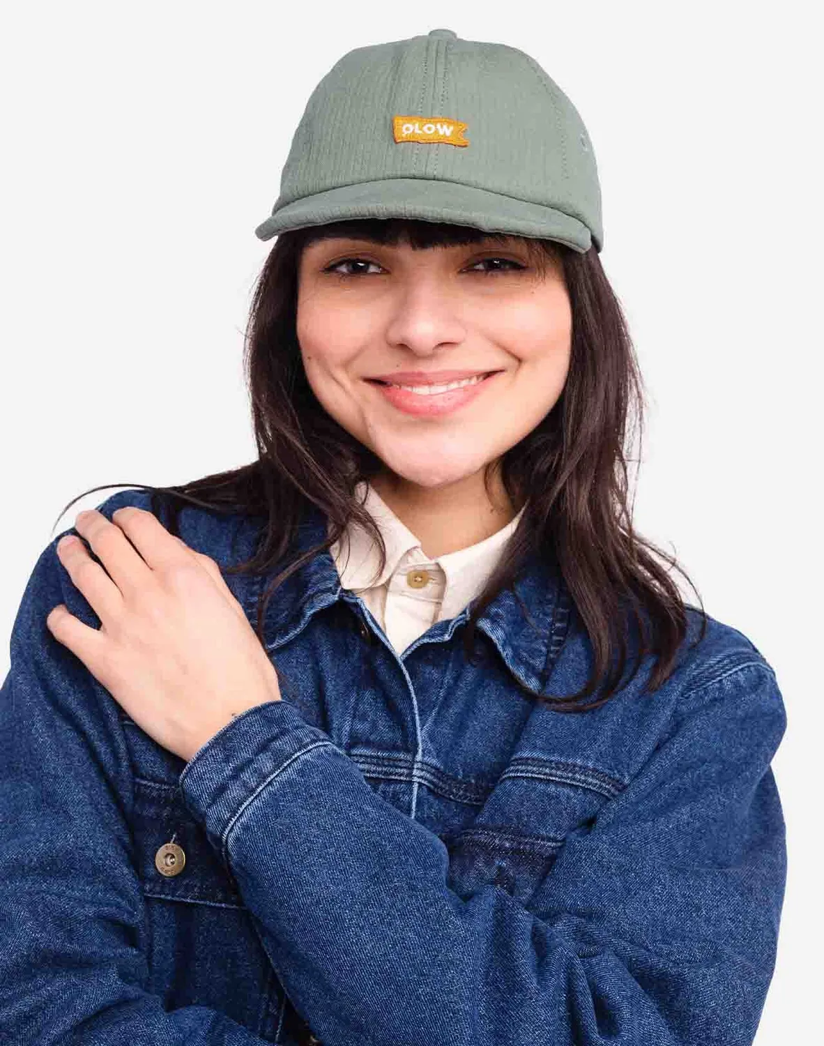 OLOW Flag casquette vert olive coton