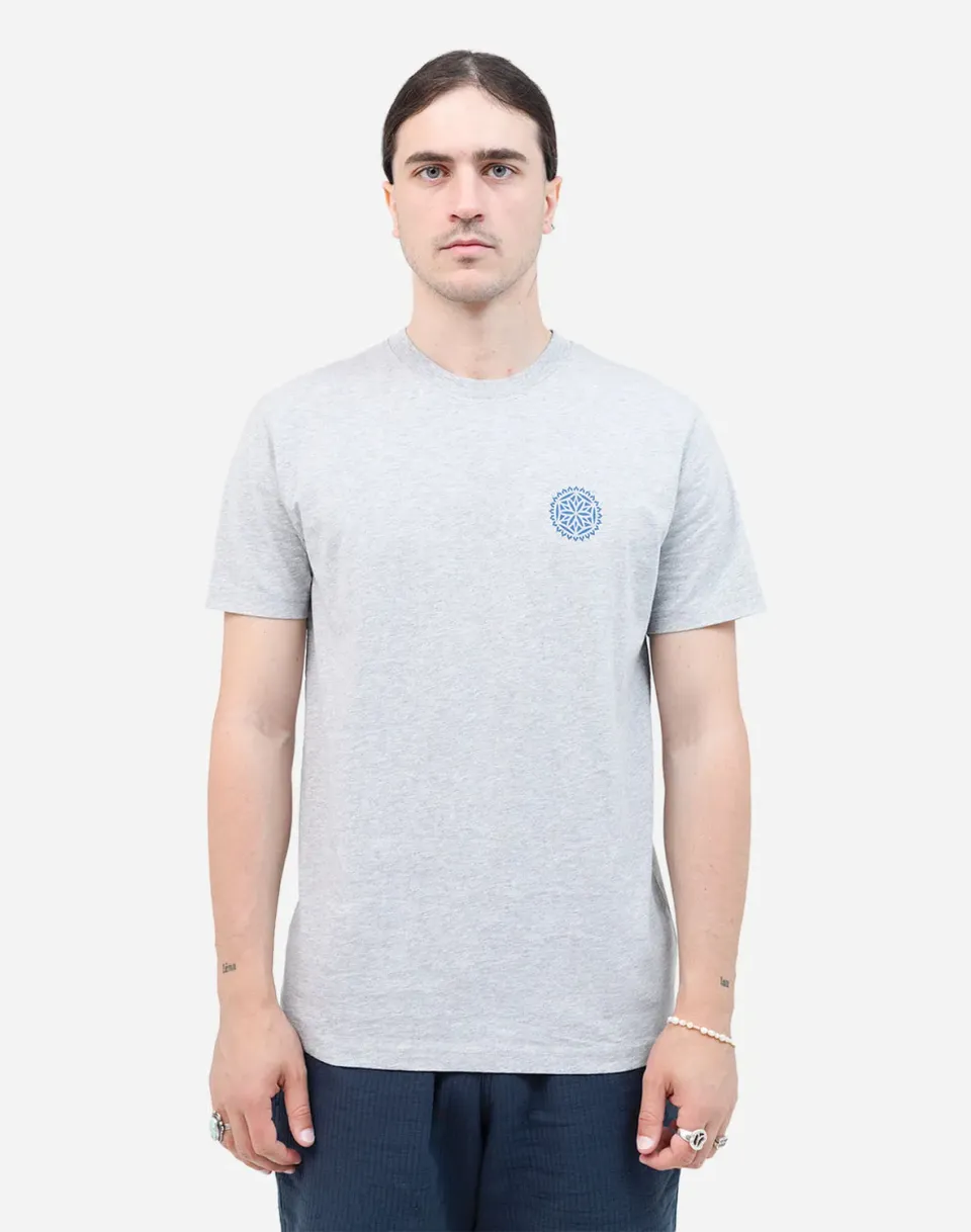 OLOW Union t-shirt gris chiné coton bio