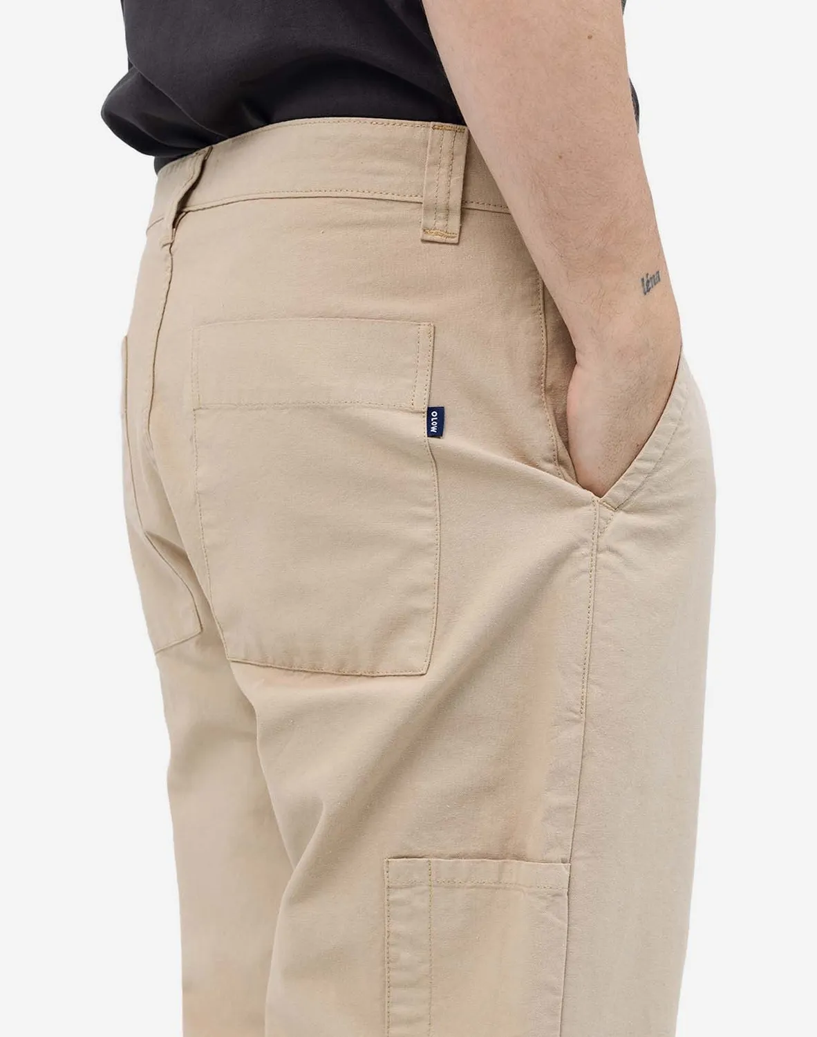 OLOW Chuck pantalon sable workwear coton