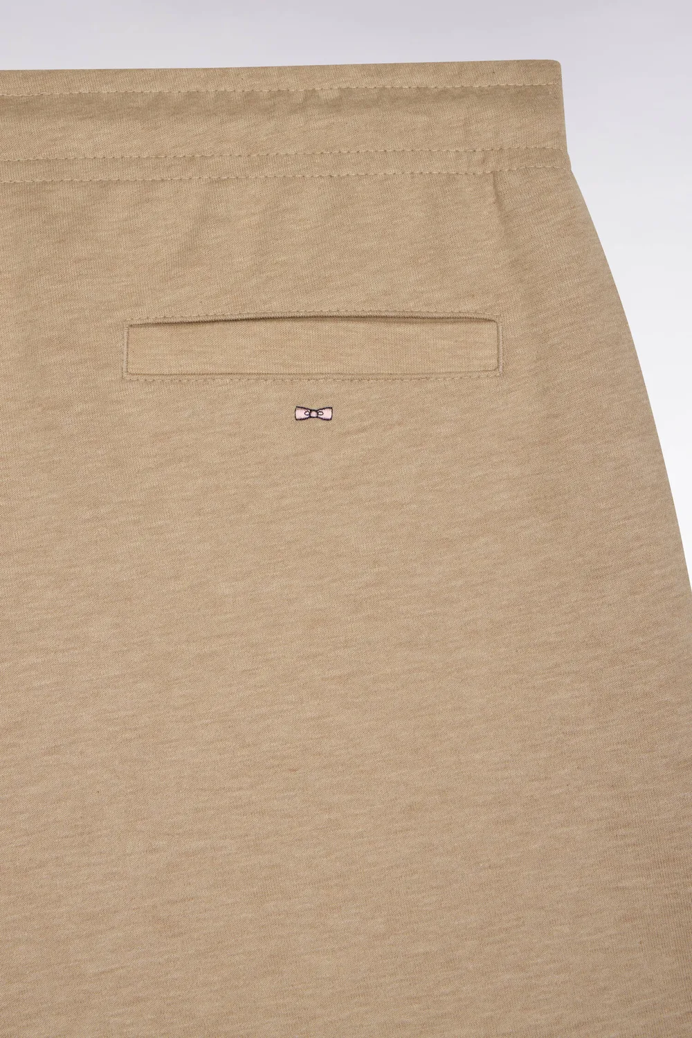 Eden Park Tradi Preppy H26MAIJO0005 jogging coton beige coupe droite