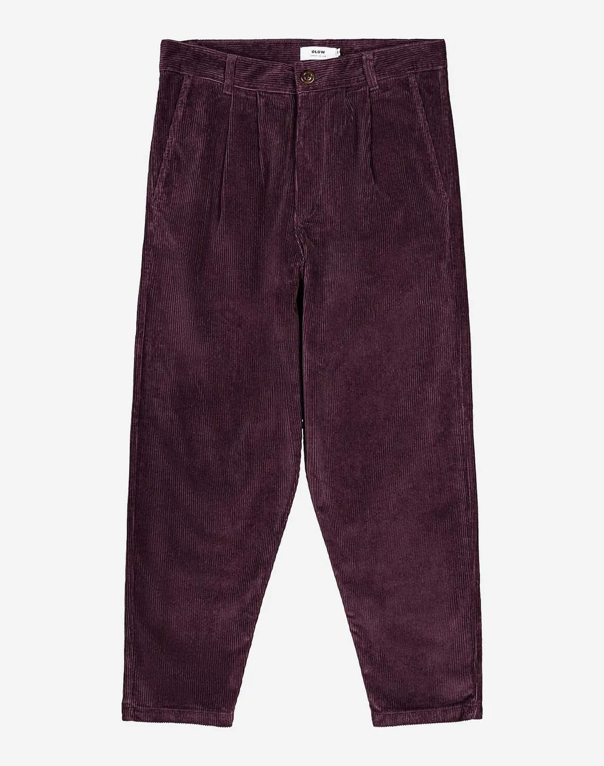 OLOW Swing pantalon plum velours de coton