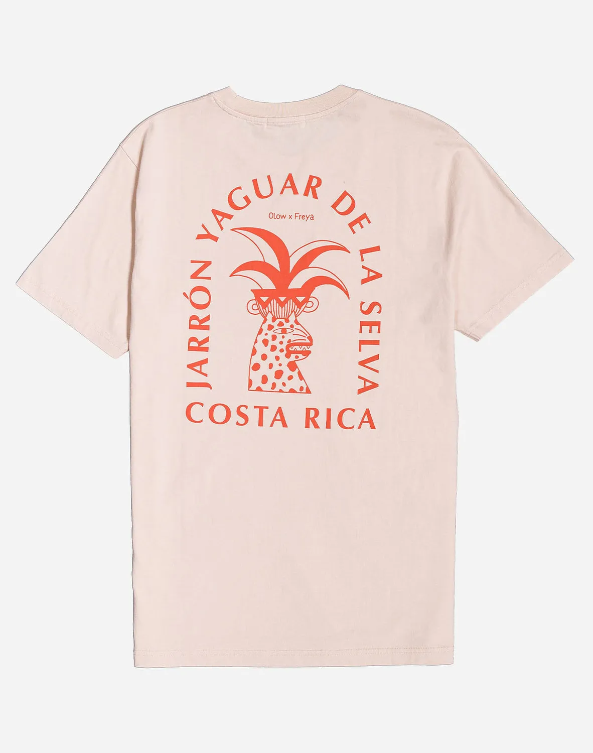 OLOW Yaguar t-shirt creme imprime