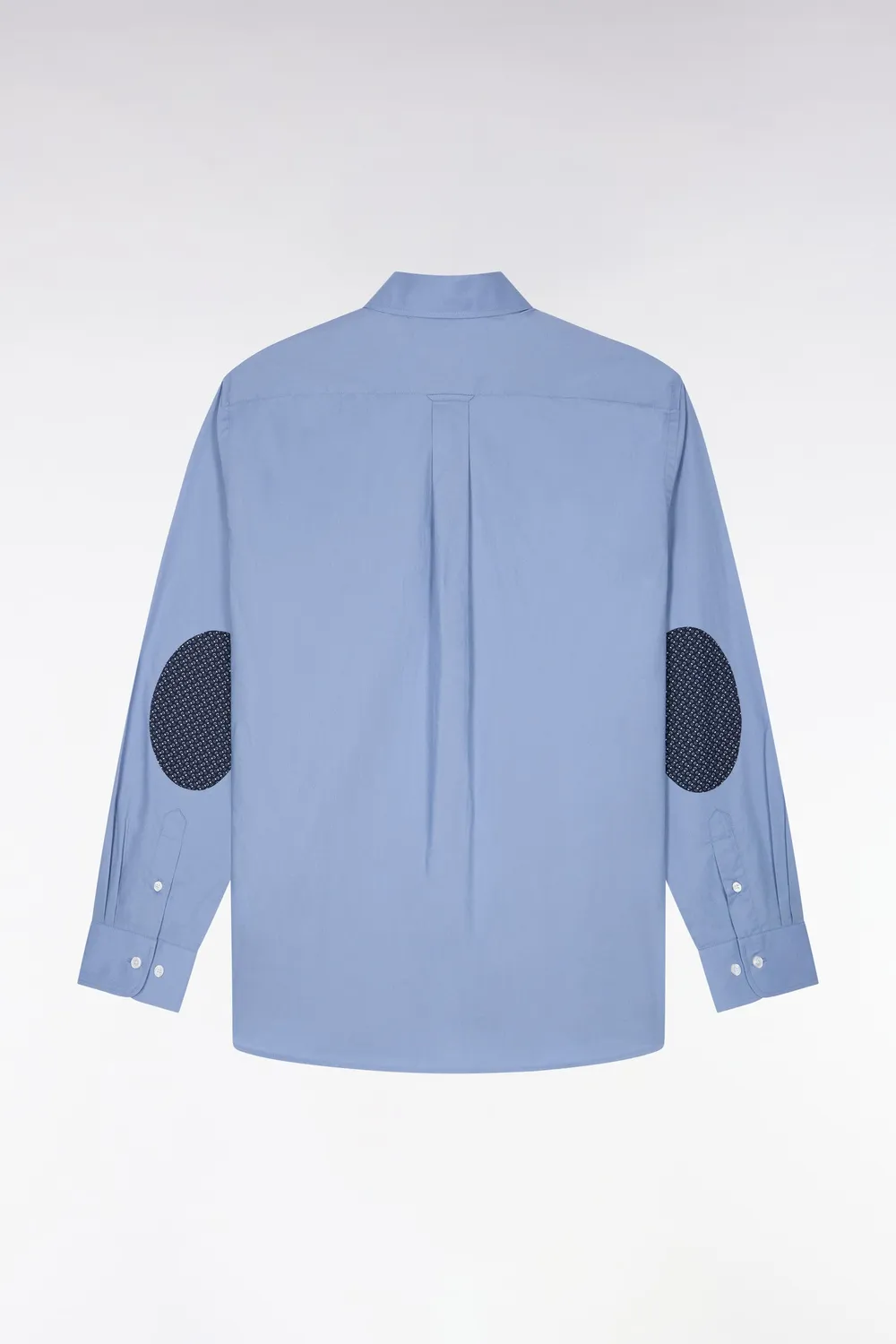 Eden Park chemise coton bleu micromotifs droite homme