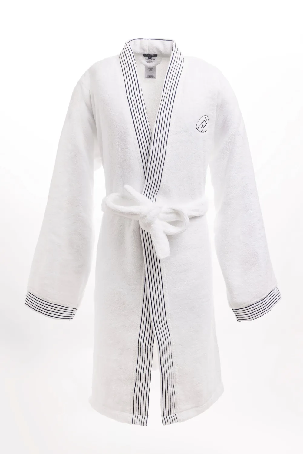 Eden Park Basique peignoir coton éponge blanc 100% coton
