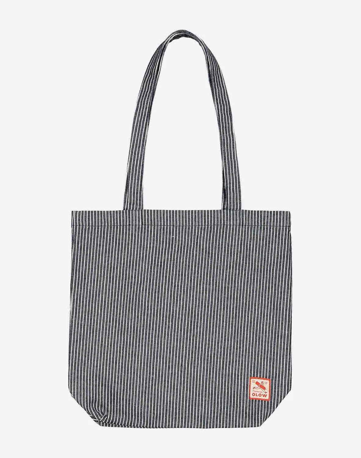 OLOW Toto Stripes tote bag denim rayé coton