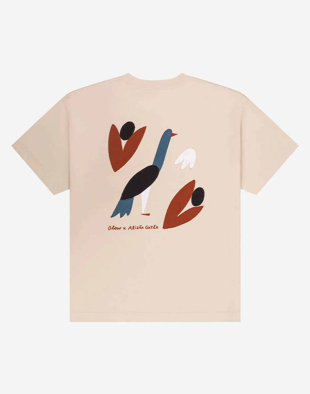 OLOW Oisel t-shirt ample crème coton bio