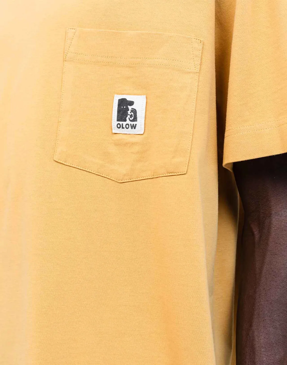 Olow Japo t-shirt ocre ample coton bio