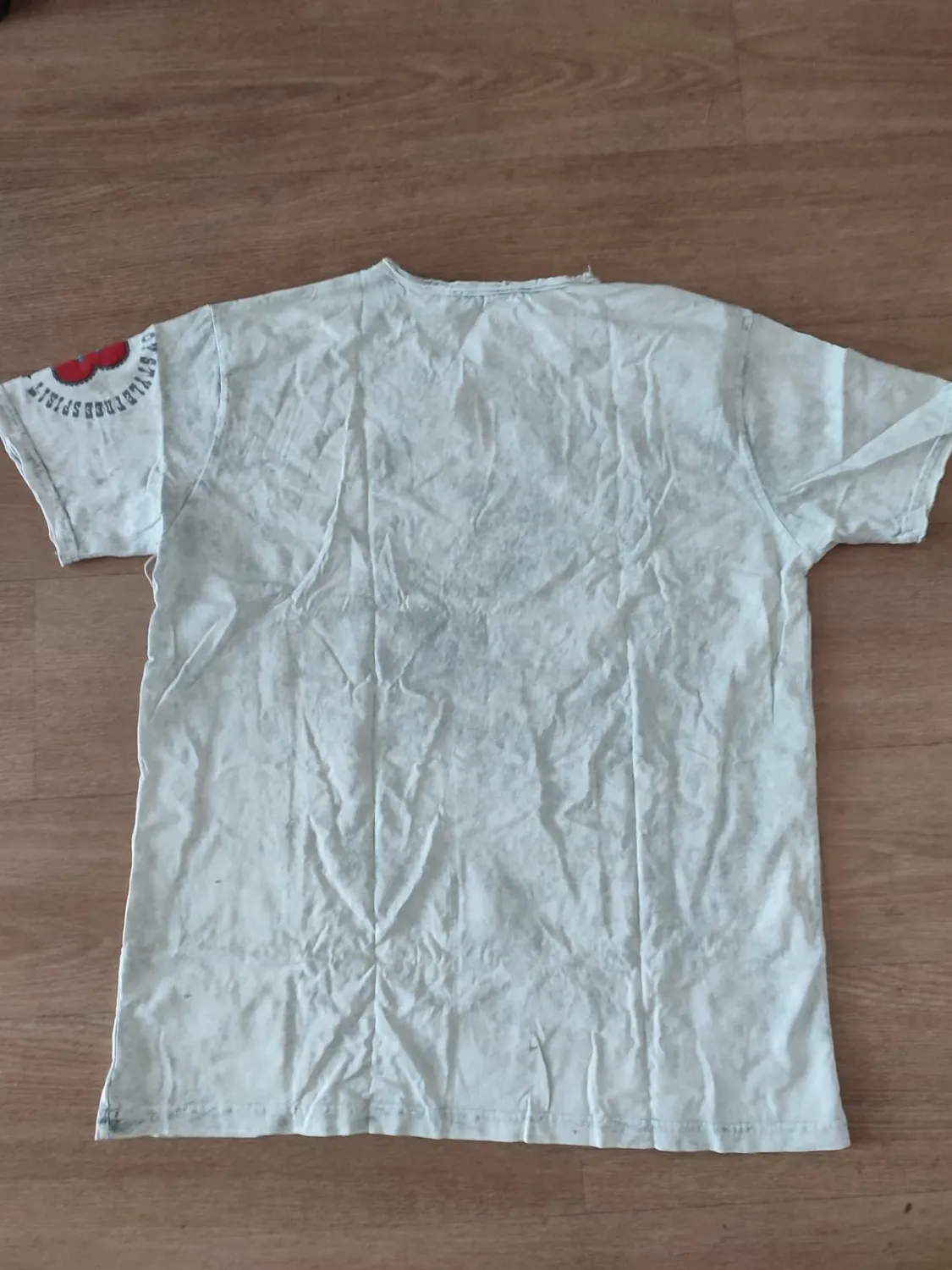 Subliminal Mode BX146 t-shirt homme coton blanc M vintage