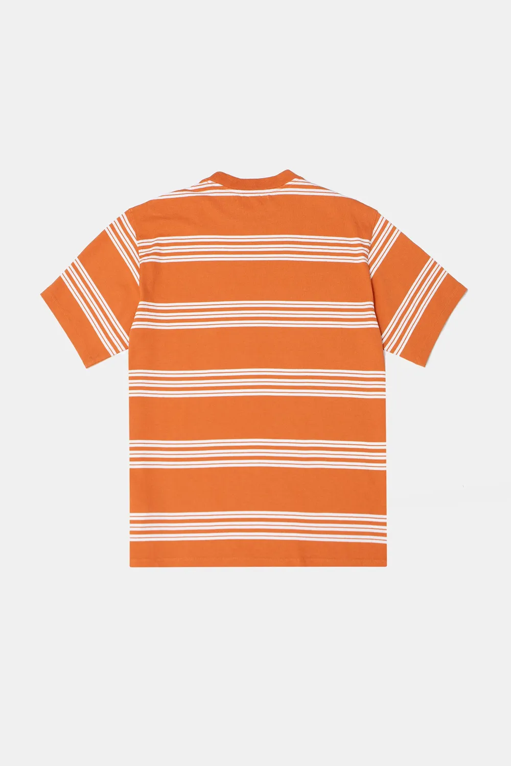 Edmmond Studios Multistripes t-shirt homme orange coton 220g