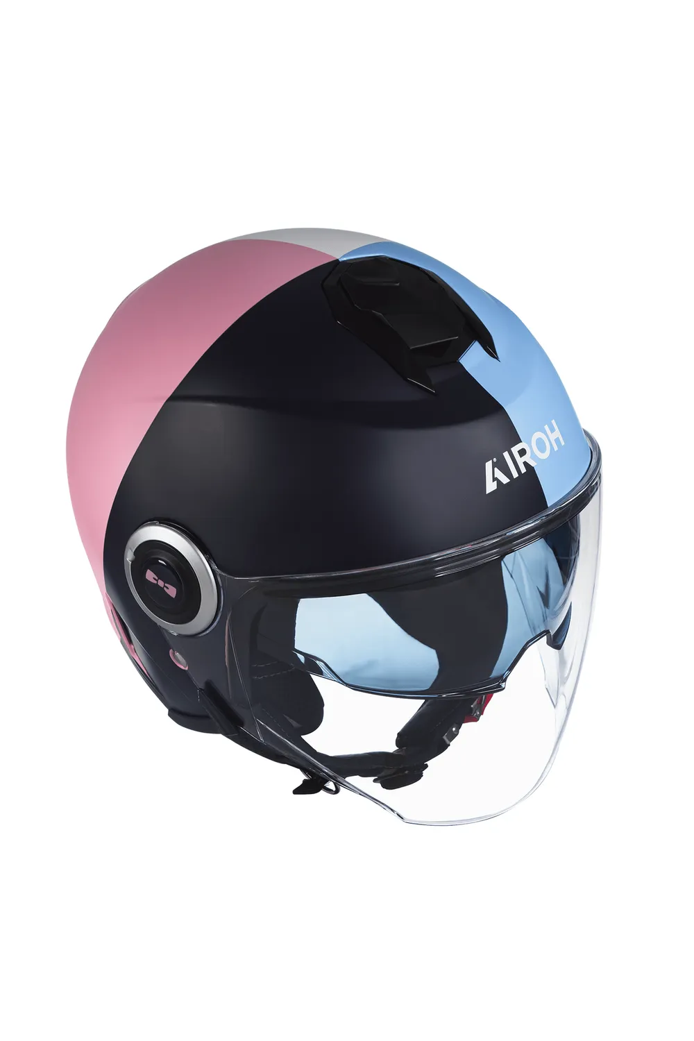 Eden Park H23AHTCQ0002/BLF casque moto cousu ventilé
