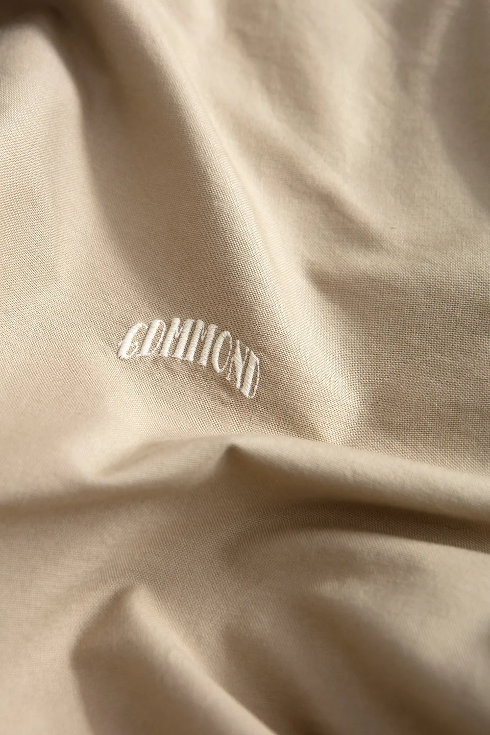 Edmmond Studios Mini Core chemise taupe oxford