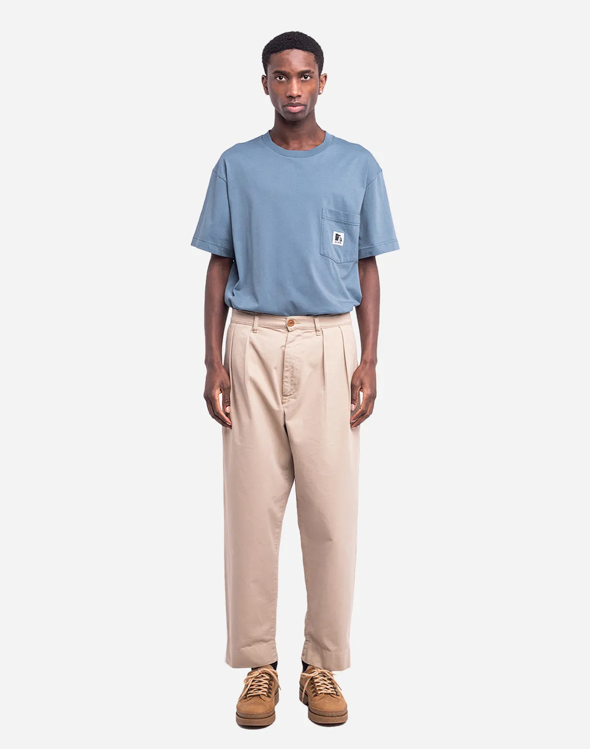 OLOW Sembo pantalon beige serge coton 300g