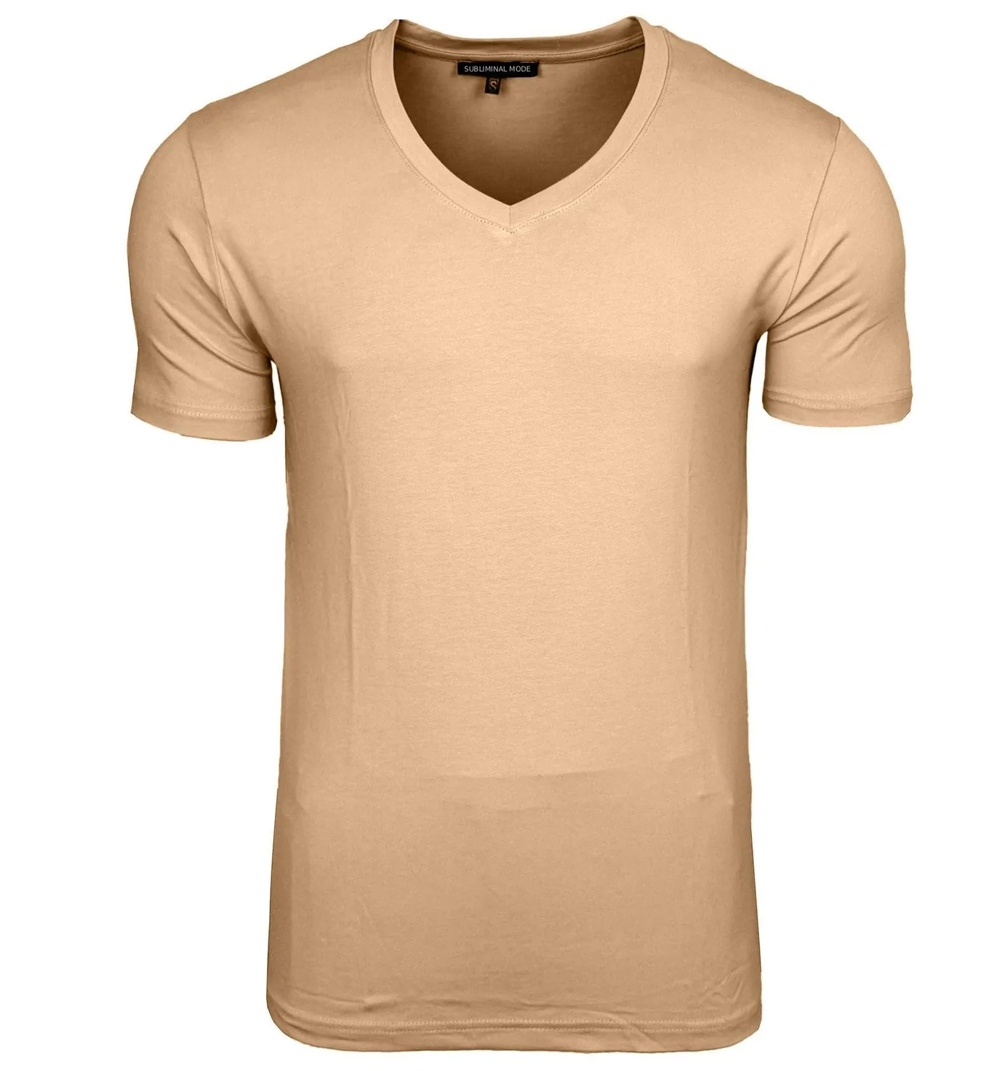Subliminal Mode BX053 t-shirt col V noir