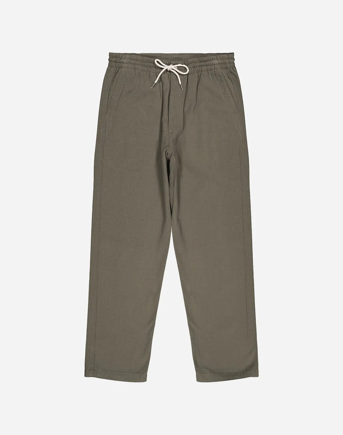 Olow Hatha pantalon kaki taille élastiquée