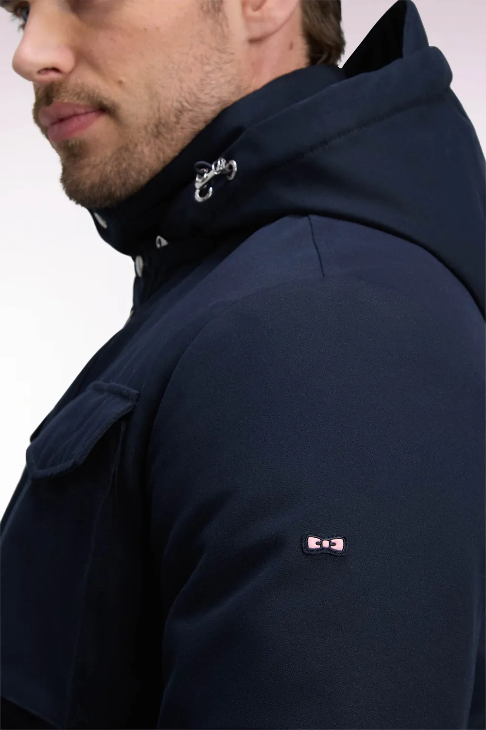 Eden Park Legend Rugby parka saharienne marine nylon
