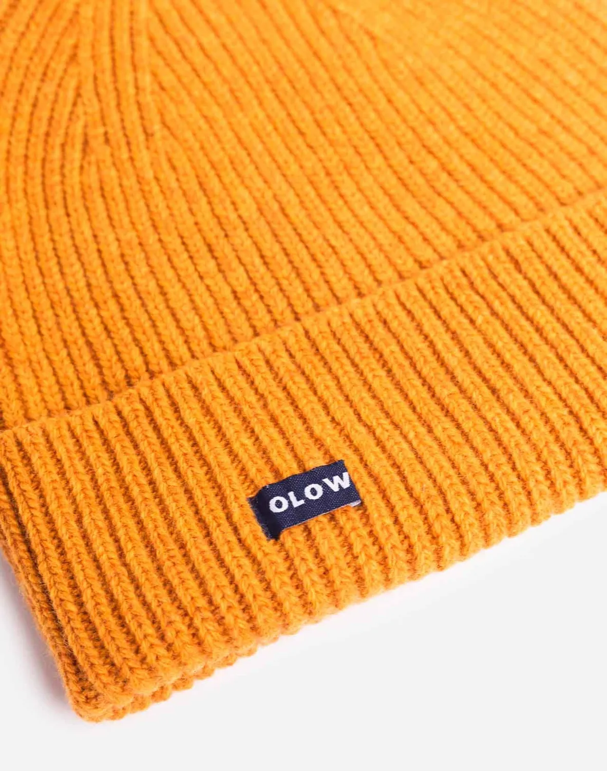 OLOW Odyssée bonnet ocre 100% laine