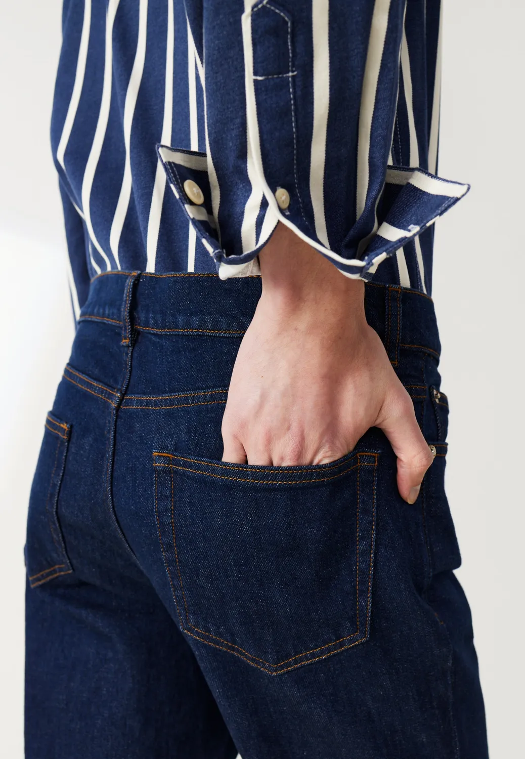 Loom jean semi-slim coton bio homme