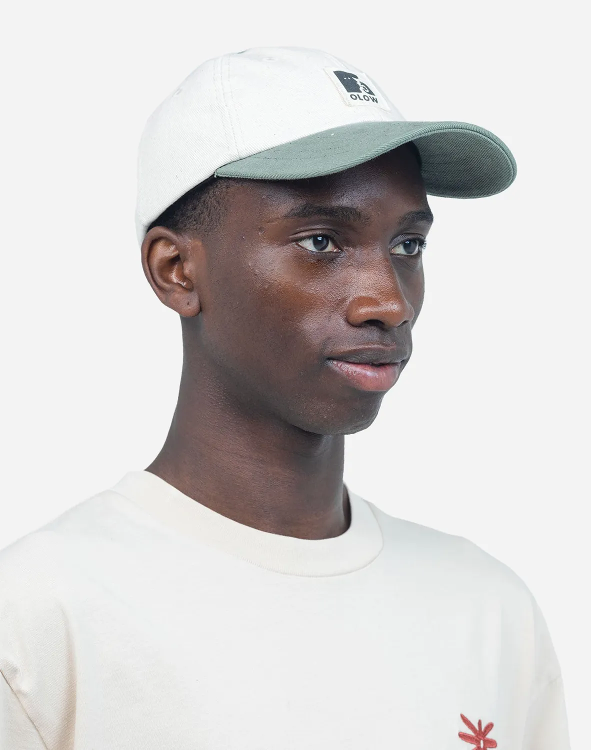 OLOW Stanton casquette six panels écru coton bio