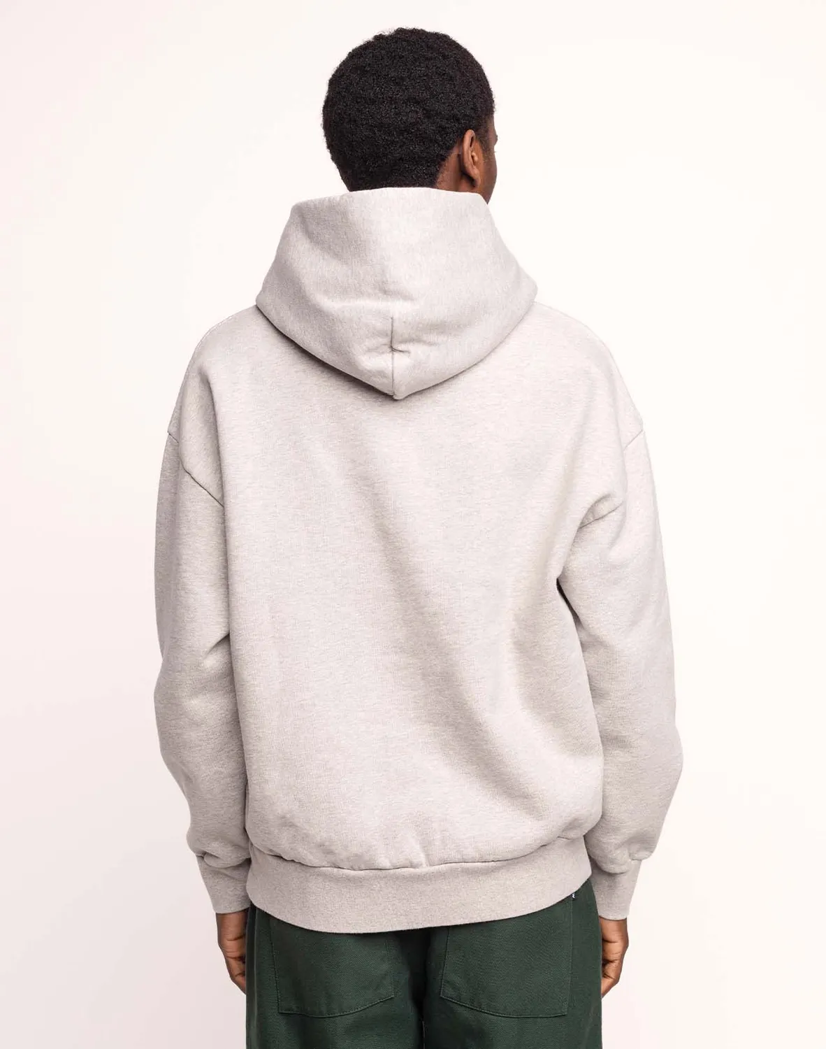 Olow Houdini Shadows sweat gris chiné coton bio